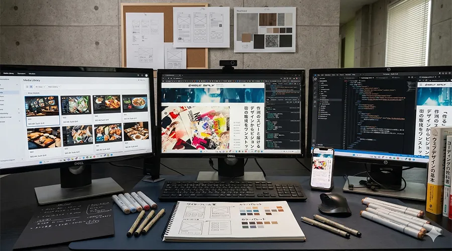 ホームページ制作のイメージ